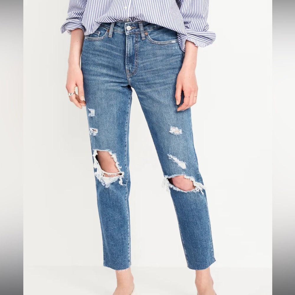 High Rise OG Straight Secret Slim Pocket